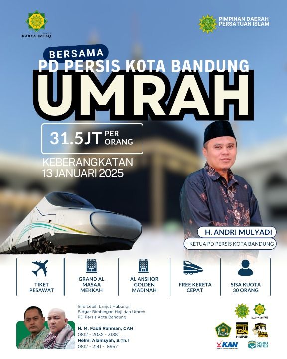 Umroh Bersama PD PERSIS Kabupaten Tapanuli Selatan